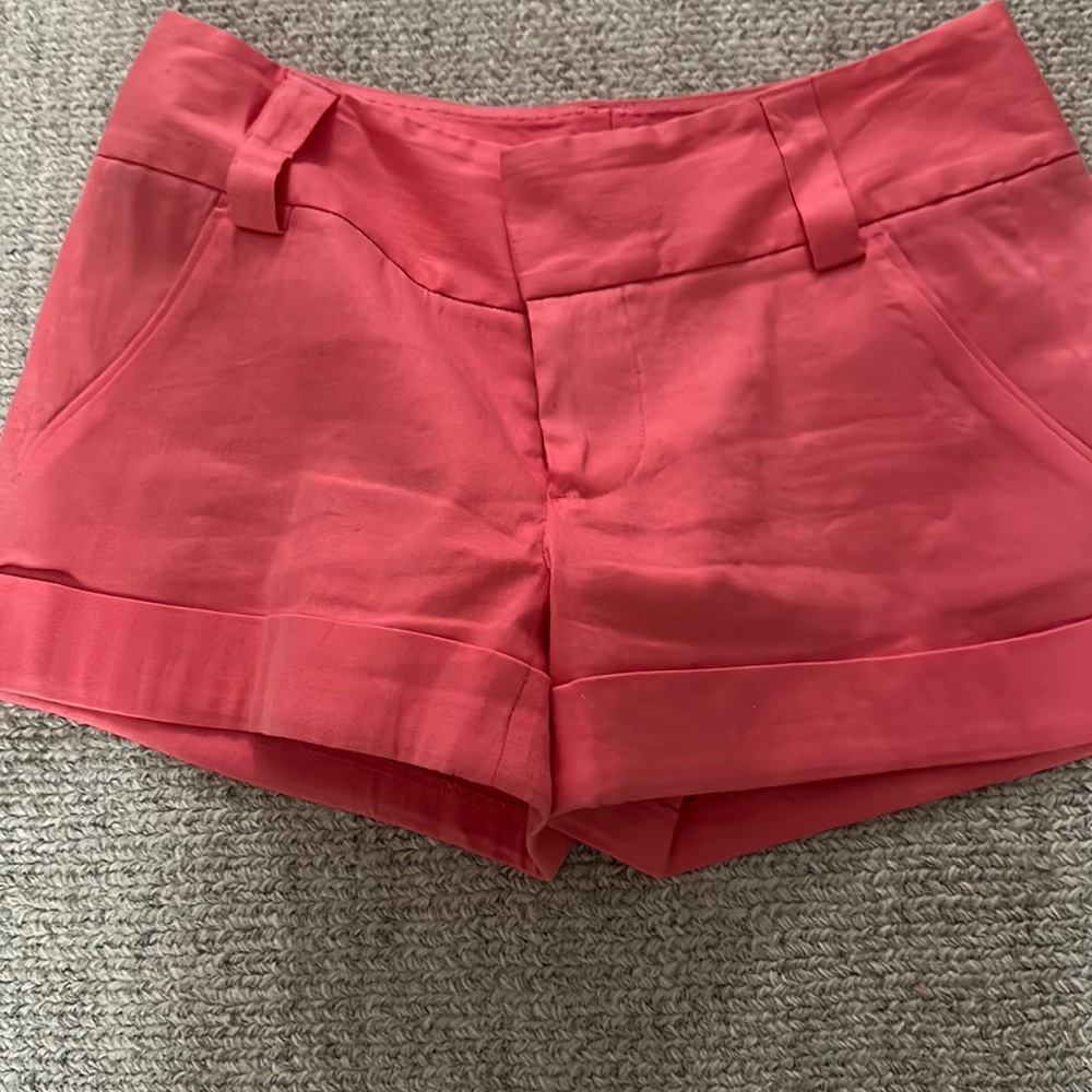 Pink shorts